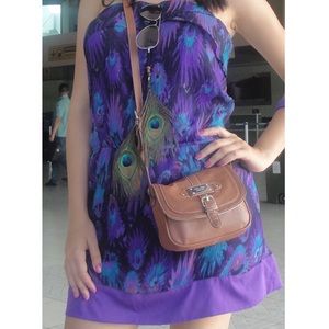 Peacock Inspired Dress